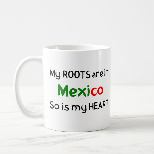 mexico-rotkaffe mugg (Vänster)