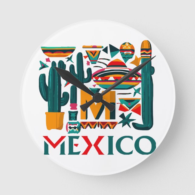 MEXICO RUND KLOCKA (Framsida)