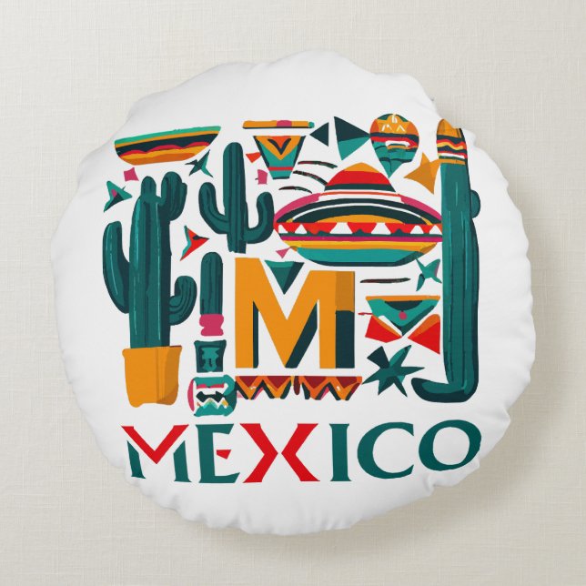 MEXICO RUND KUDDE (Baksidan)