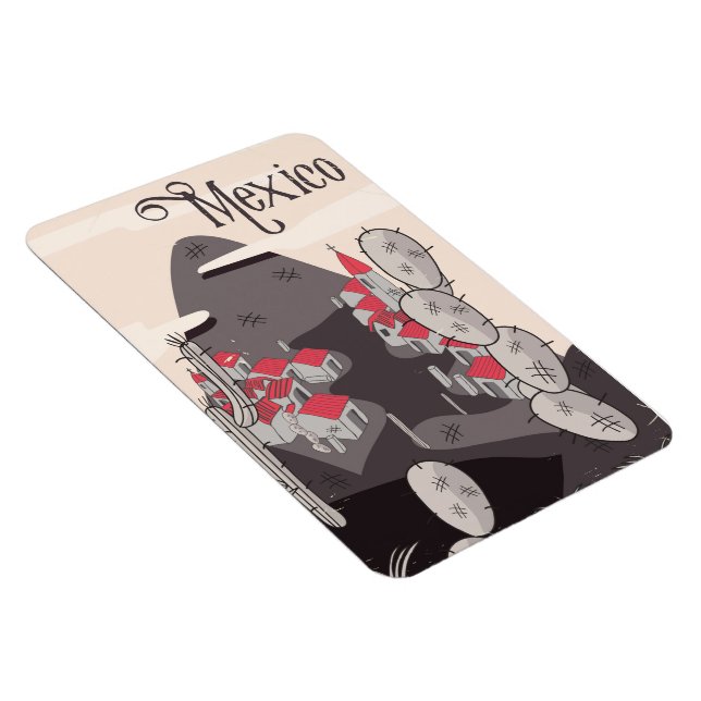 Mexico Seriestad Magnet (Högersidan)