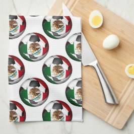 Mexico Soccer Ball Kökshandduk