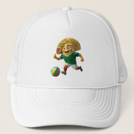Mexico Soccer Taco Mascot Hat - Funny Mexican Food Keps
