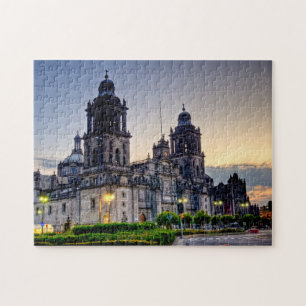 Mexico - stadsdomkyrka pussel