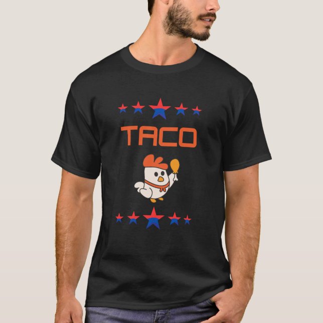 mexico tacos\ funny taco\funny trump meme t shirt (Framsida)