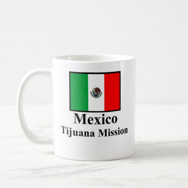 Mexico Tijuana beskickning Drinkware Kaffemugg (Vänster)
