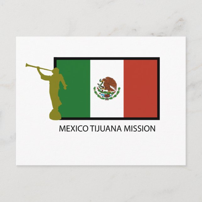 MEXICO TIJUANA UPPDRAG LDS CTR VYKORT (Framsida)
