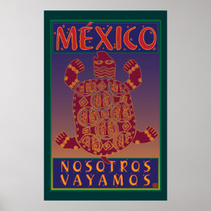 Mexico-Tryck Poster