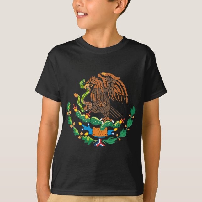 Mexico vapensköld t shirt (Framsida)