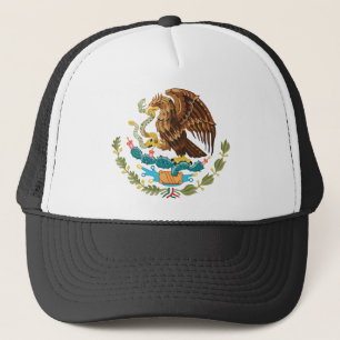 Mexico vapensköld truckerkeps