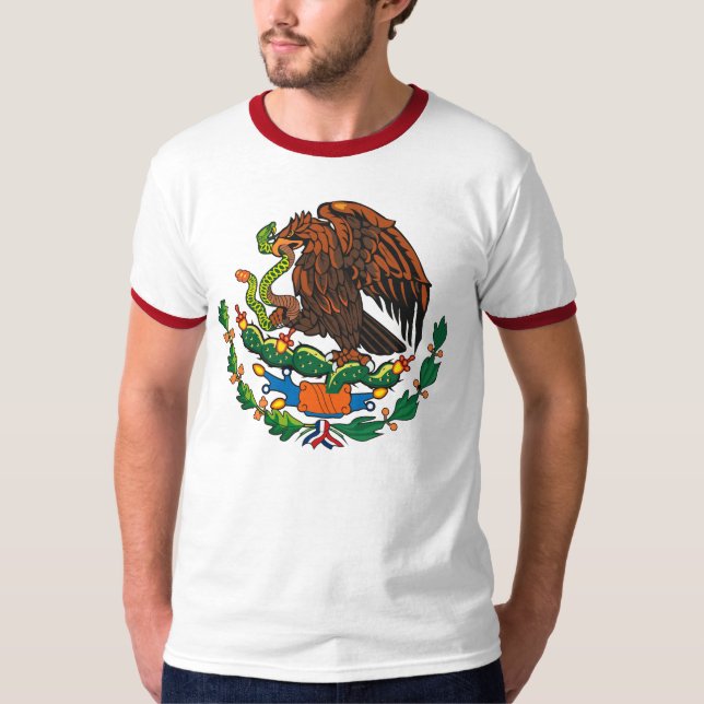 Mexico vapensköldT-tröja Tröja (Framsida)
