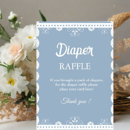 Mexiica talavera Diaper raffle bable duschskylt