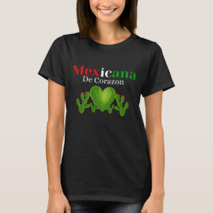 Mexiicana De Corazon Nopal Female T Shirt