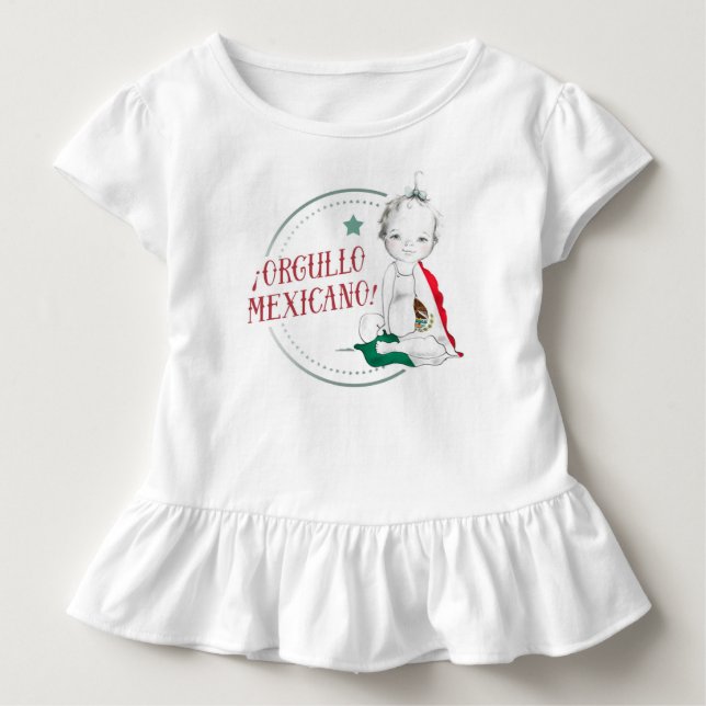 Mexiicano Ruffle Shirt Tee Shirt (Framsida)