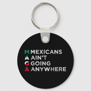 Mexiicans Aint Going Anywhere Mexiicans Pride Mana Nyckelring