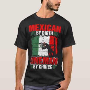 Mexikan av födelselinjearbetare vid den primaa t shirt