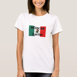 Mexikan vid den roliga T-tröja för injektion Tee Shirt