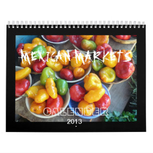 MEXIKANEN MARKNADSFÖR, 2013, CALANDER KALENDER