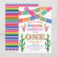 Mexikaner, Fiesta First Birthday, Girl Birthday