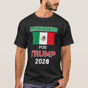 Mexikaner för Trump 2024 Pro Trump Gift Mexiko ica T Shirt