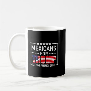 Mexikaner för trumpettrump för latinamerikanskt Ko Kaffemugg