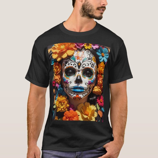 MEXIKANINSPIRED HALLOWEEN T SHIRT (Framsida)