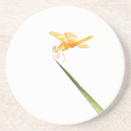 Mexikansk amber-vinge Dragonfly Underlägg