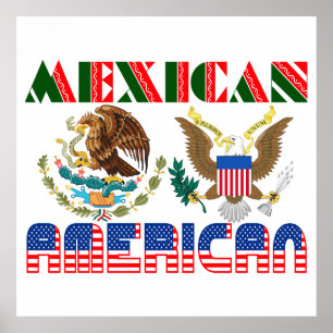 Mexikansk-amerikanska örnar poster