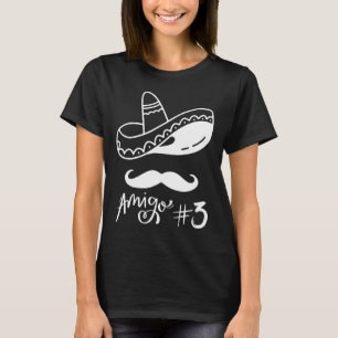 Mexikansk amigo #3 Group Matching Cinco De Mayo - T Shirt