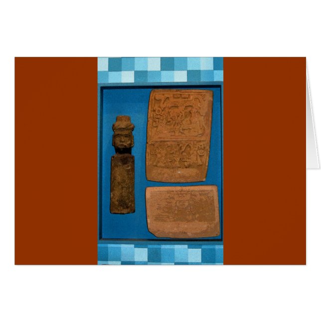 Mexikansk Art CB Hälsningskort (Framsidan Horizontal)