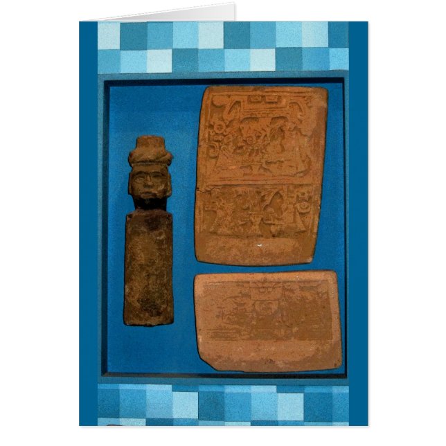 Mexikansk Art CB Hälsningskort (Framsidan)