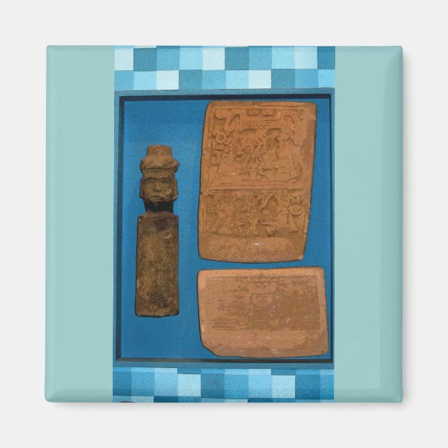 Mexikansk Art CB Magnet (Framsidan)