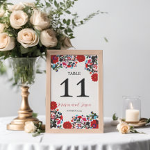 Mexikansk Blommigt Elegant Färgfull Fiesta Bröllop