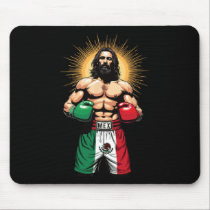 Mexikansk boxing Jesus Kristus Mex Boxing Kort Musmatta