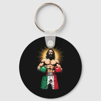 Mexikansk boxing Jesus Kristus Mex Boxing Kort Nyckelring