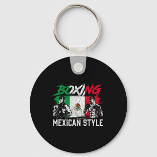 Mexikansk Boxing Sports Fight Coach Boxer Nyckelring