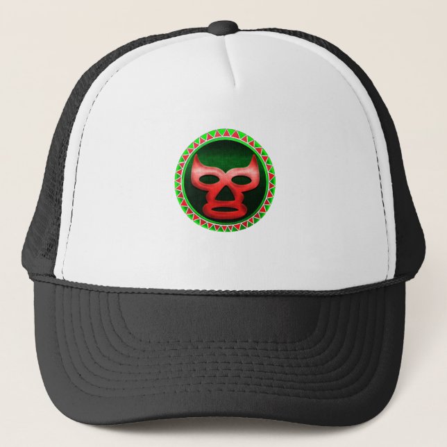 Mexikansk brottlingmask Lucha Libre Keps (Framsida)