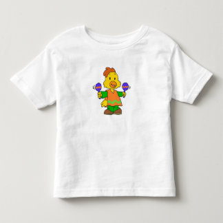 Mexikansk Chick tecknad | Välj bakgrund färg T Shirt