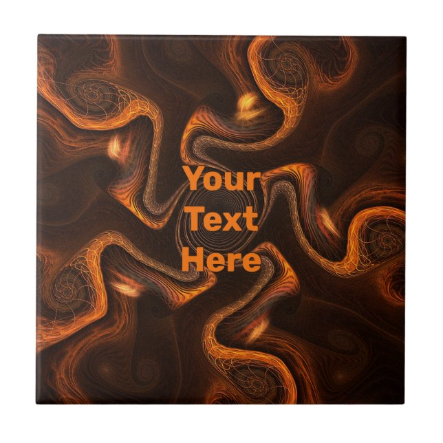 Mexikansk choklad kakelplatta (Framsidan)