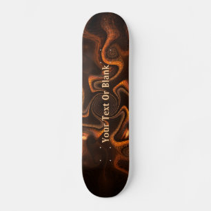 Mexikansk choklad mini skateboard bräda 18,5 cm