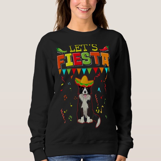 Mexikansk cinco De Mayo Fiesta Låt oss Fiesta Grän T Shirt (Framsida)