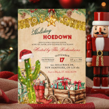 Mexikansk Cowboy Jul Högtid Hoedown Fiesta
