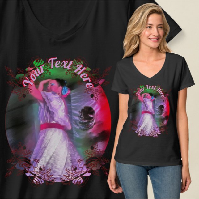 Mexikansk dansare 0175 t shirt (Skapare uppladdad)
