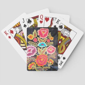 Mexikansk Embroidermodell Spel Kort