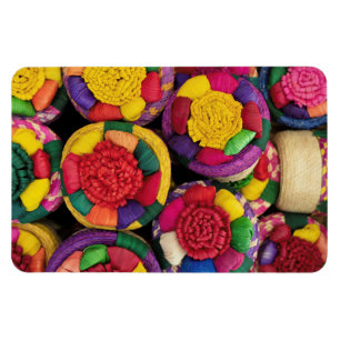 Mexikansk färgfull Wicker Magnet