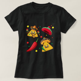 Mexikansk Fiesta Damkvärja T Shirt