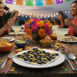Mexikansk Fiesta & De dödas dag Pappersservett