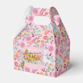 Mexikansk Fiesta Folk Flower Llama Rosa Personlig Presentaskar