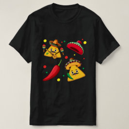 Mexikansk Fiesta Herr T-Shirt