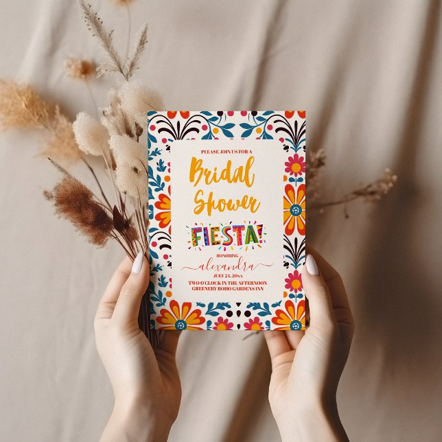 Mexikansk fiesta-Möhippa Inbjudningar (Skapare uppladdad)