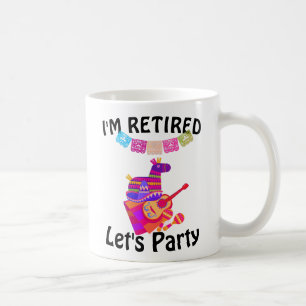 Mexikansk Fiesta-stil pensionsfest Pinata Kaffemugg